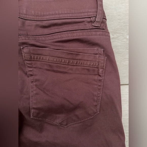 EUC Democracy “Ab technology ” Mauve Skinny Jeans Size 6 - Picture 4 of 7